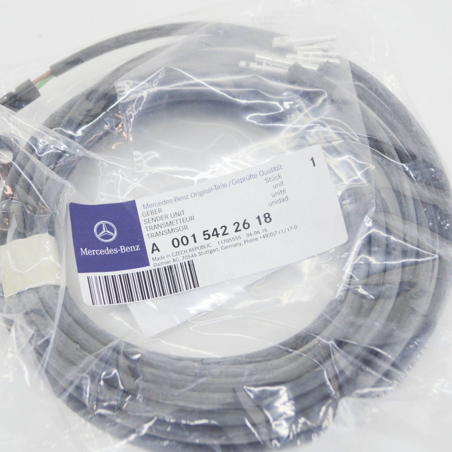 NEW MB E W124 OUTBOARD TEMPERATURE SENDER UNIT A0015422618 ORIGINAL