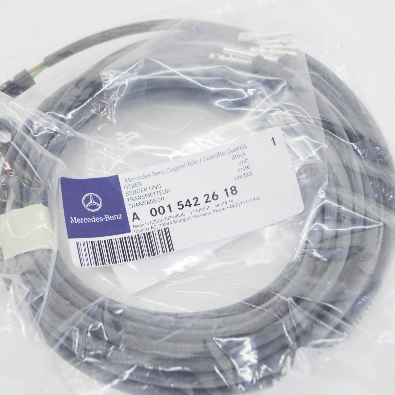 NEW MB E W124 OUTBOARD TEMPERATURE SENDER UNIT A0015422618 ORIGINAL