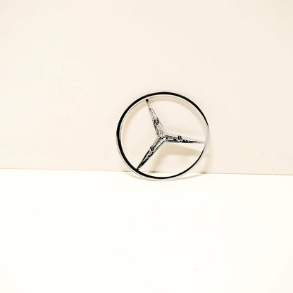 NEW MERCEDES BENZ S-CLASS W126 REAR TRUNK BOOT BADGE EMBLEM A1267580158 ORIGINAL