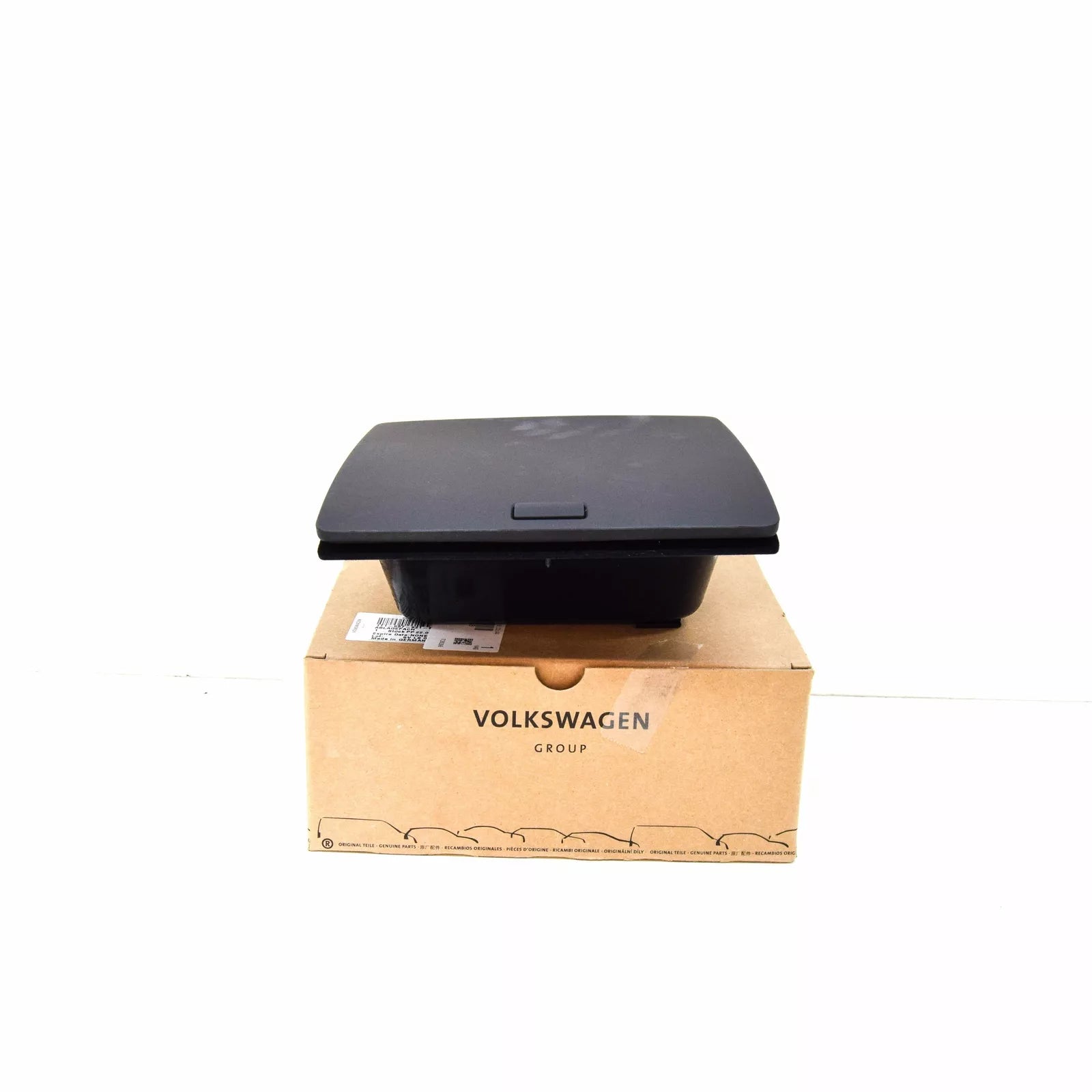 NEW VW TOURAN 1T3 UPPER STORAGE COMPARTMENT W/ COVER 1T1857921E1QB LHD ORIGINAL