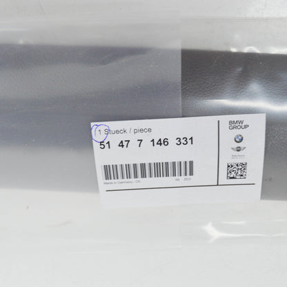 new bmw 3 e90 front entrance door sill strip 51477146331 original
