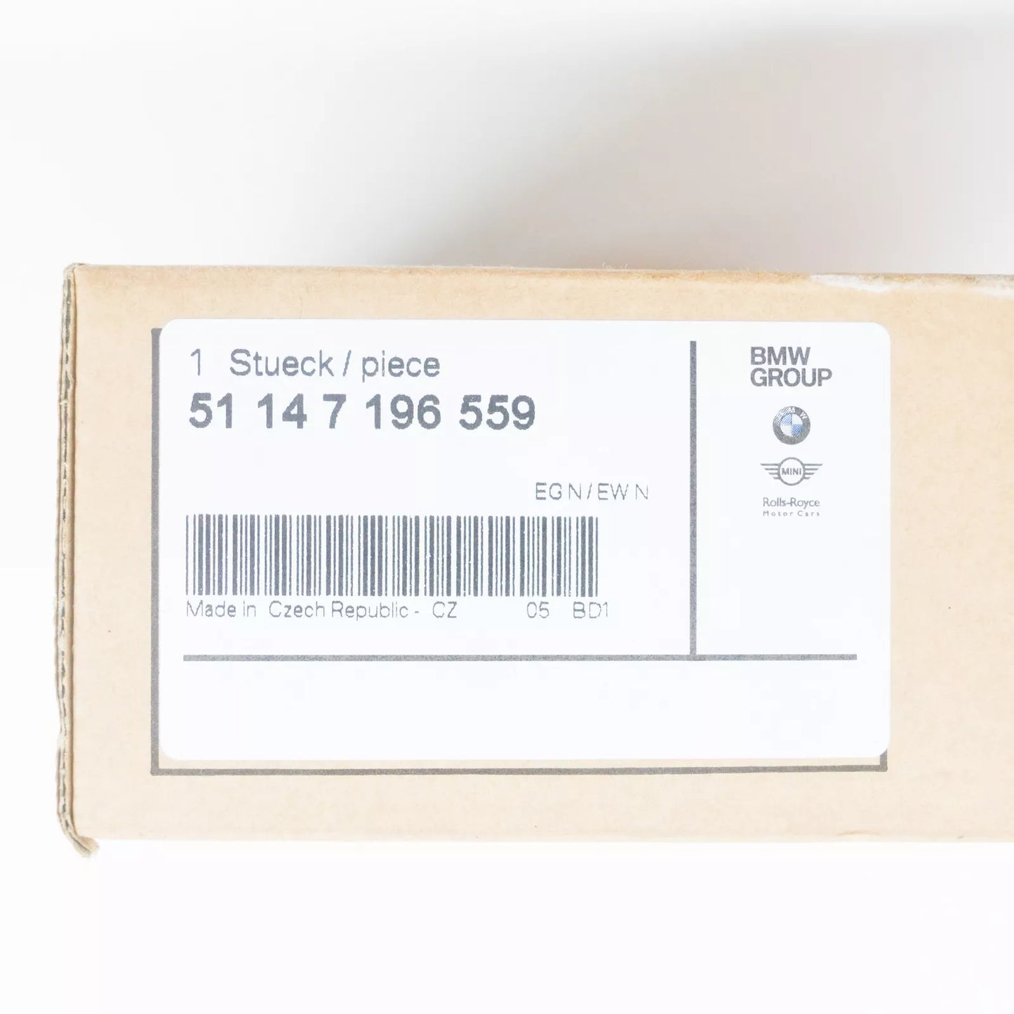 NEW BMW E71 E72 SAC TRUNK LID BMW EMBLEM BADGE LOGO SIGN 7196559 51147196559