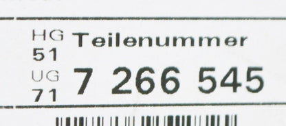 new mini cooper r56 front left wheel housing cover 51717266545 original