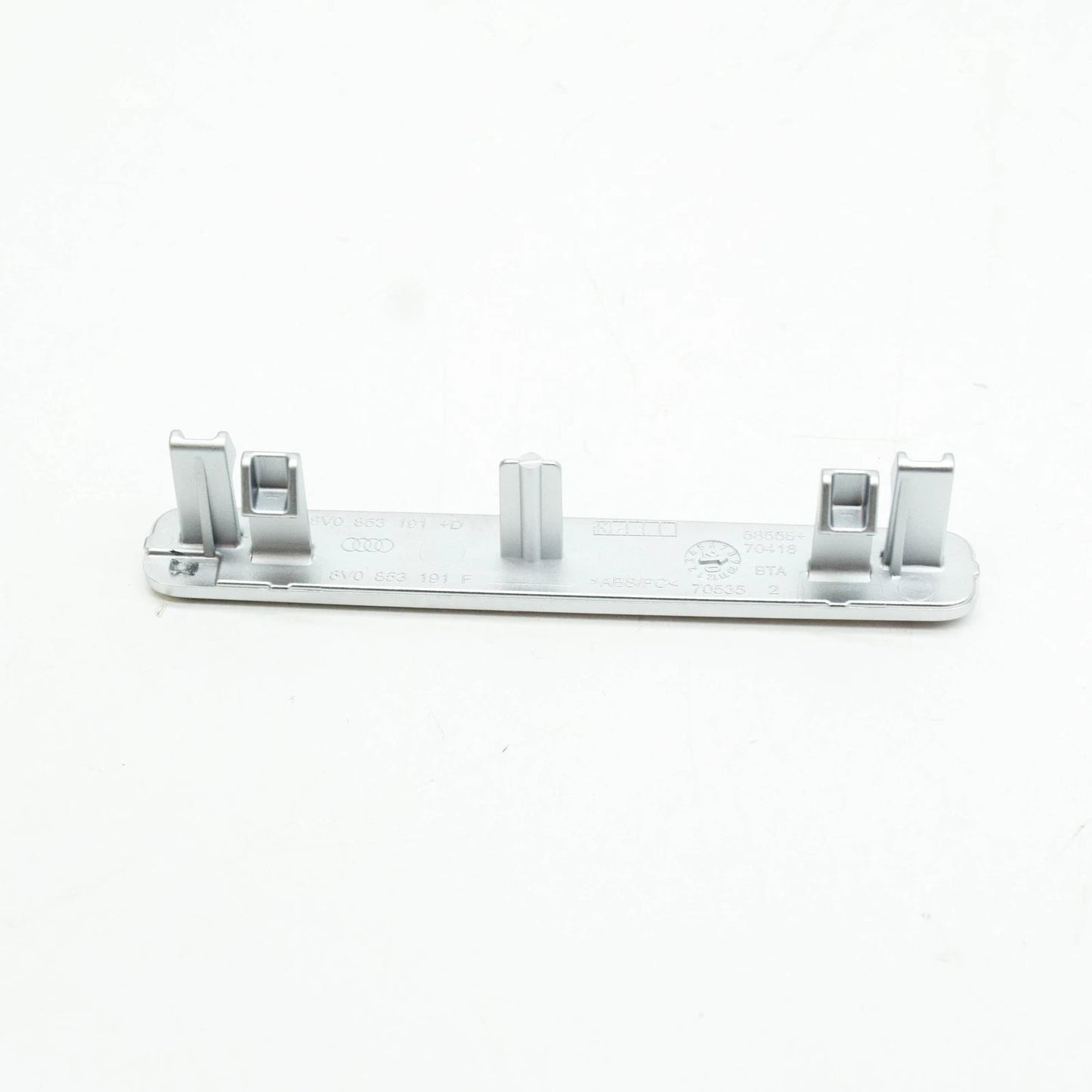 NEW AUDI A3 8V INTERIOR GLOVE BOX AUDI RINGE BADGE TRIM 8V0853191F3Q7 ORIGINAL