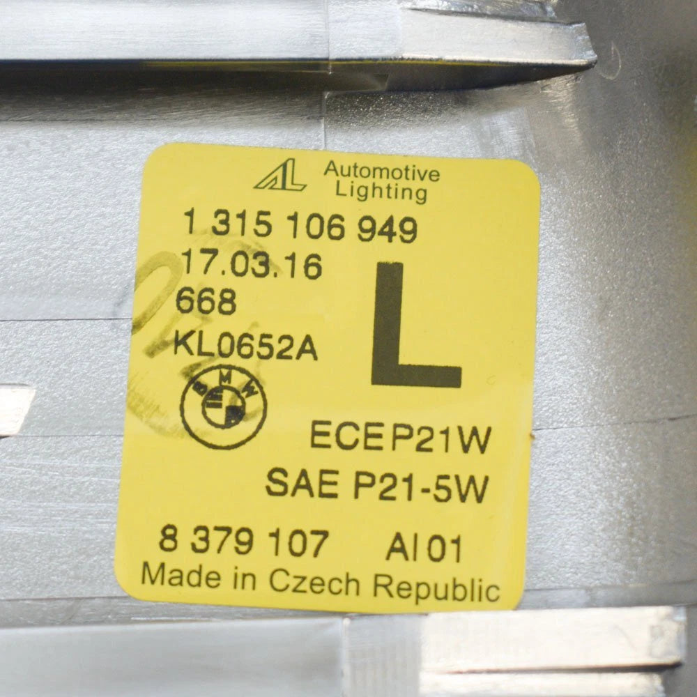 NEW BMW 7 E38 FRONT LEFT TURN LIGHT 63138379107 1315106949 ORIGINAL