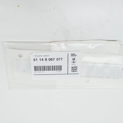 NEW BMW 1 F20 M 140I TRUNK EMBLEM BADGE 51148067077 8067077 ORIGINAL