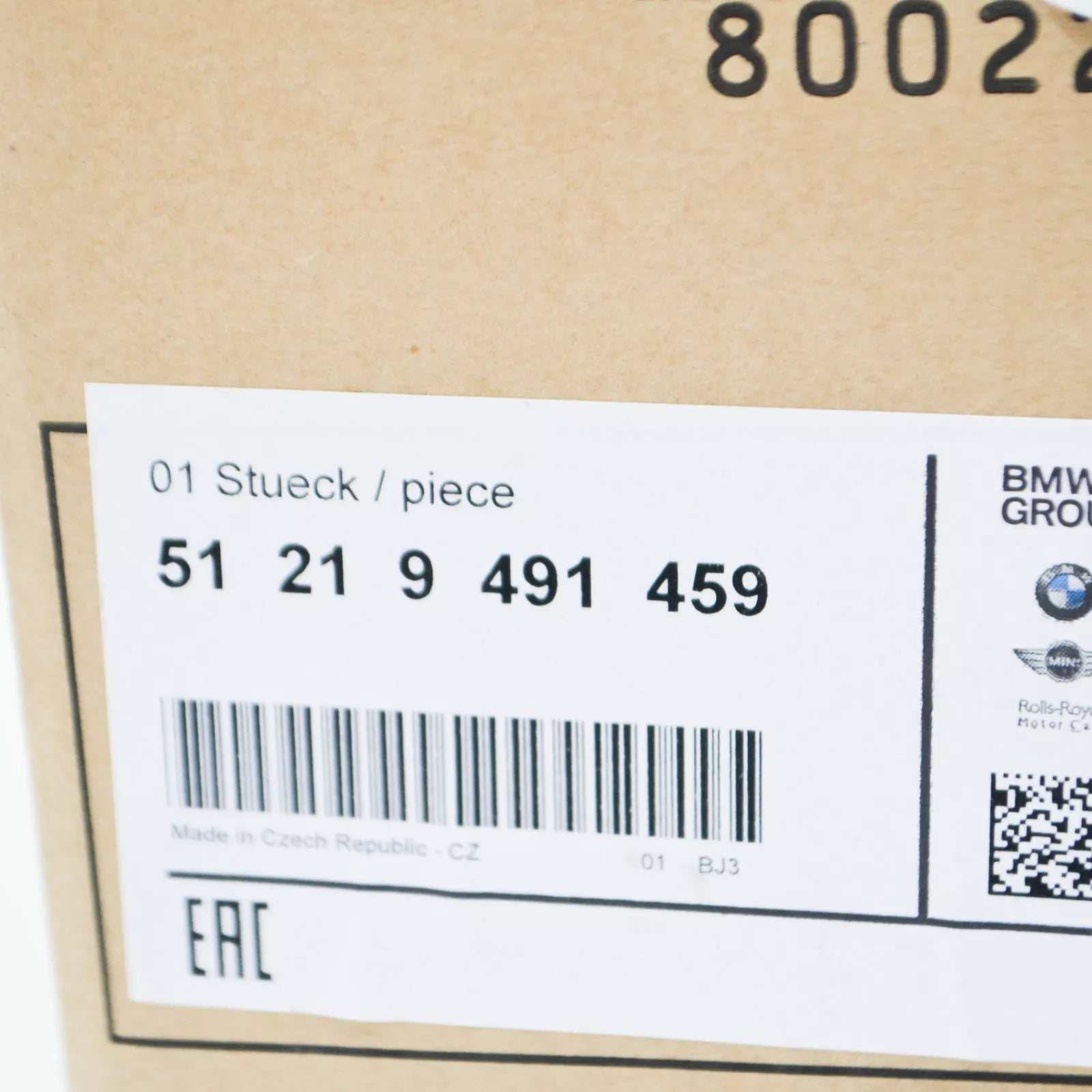 NEW BMW X3 G01 FRONT LEFT DOOR EXTERIOR HANDLE 9491459 51219491459 ORIGINAL