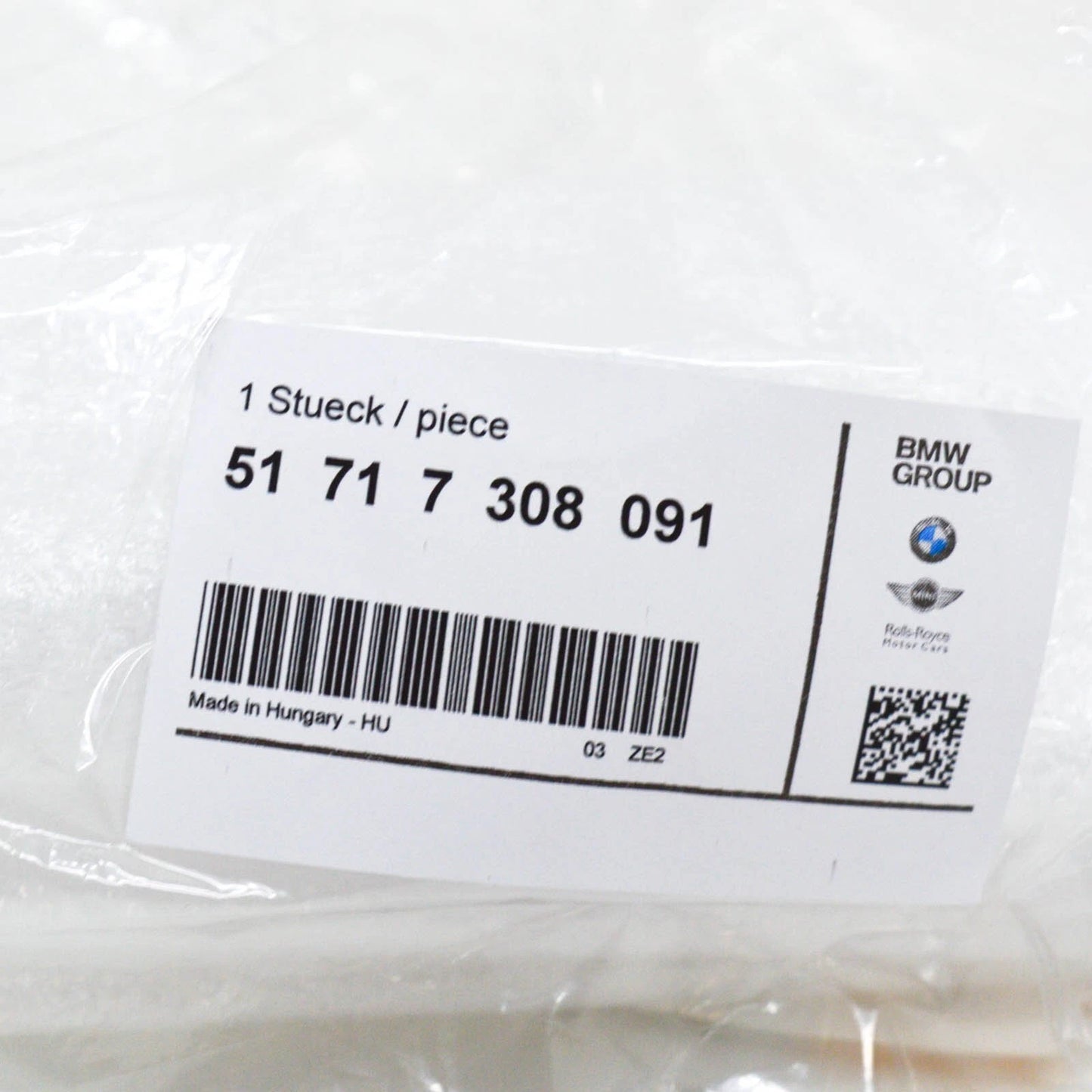 NEW BMW 1 F20 LEFT APRON COVER 51717308091 ORIGINAL