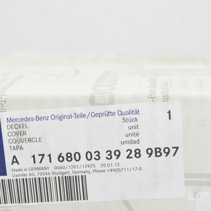 NEW MERCEDES-BENZ SLK R171 ARMREST HOUSING CAP A1716800339289B97 ORIGINAL