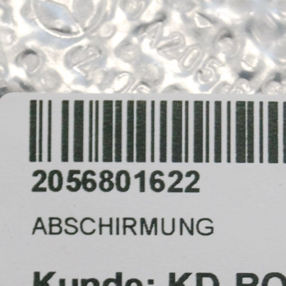 NEW MERCEDES BENZ C CLASS W205 HEAT SHIELD 	A2056801622 ORIGINAL