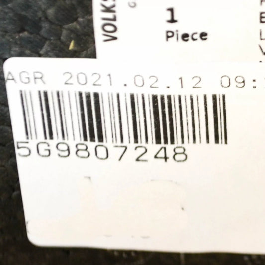 NEW VOLKSWAGEN GOLF MK7 FRONT BUMPER IMPACT ABSORBER FOAM 5G9807248 ORIGINAL