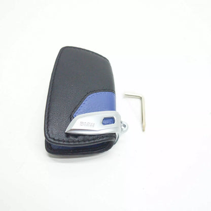 NEW BMW 1 F21 KEY HOLDER FOB LEATHER CASE COVER M 82292219915 2219915 ORIGINAL