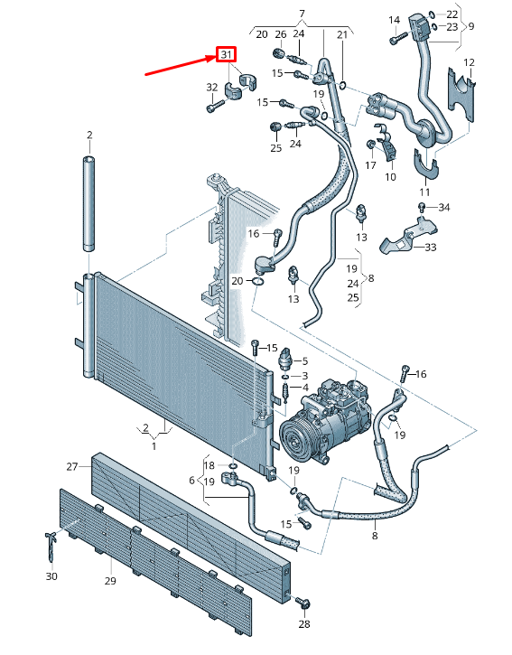 new audi a6 avant c7 engine balance weight 4g0513621a original