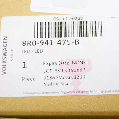 NEW AUDI Q5 8R FRONT LEFT LED LIGHT CONTROL WITH HEAT SINK 8R0941475B ORIGINAL