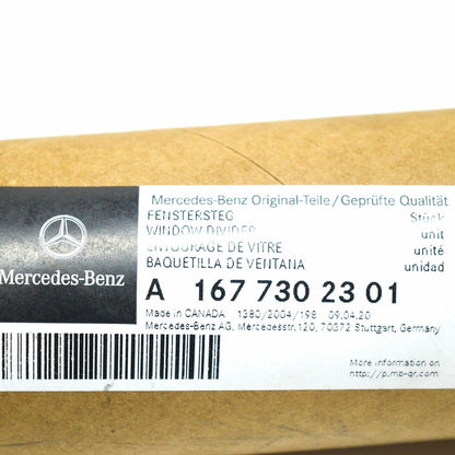 NEW MERCEDES-BENZ GLE W167 REAR LEFT WINDOW GUIDE A1677302301 ORIGINAL