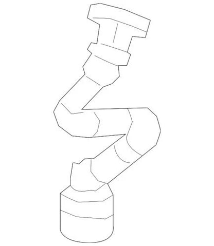 MERCEDES-BENZ E C-CLASS TURBOCHARGER INTERCOOLER PIPE A2640180200