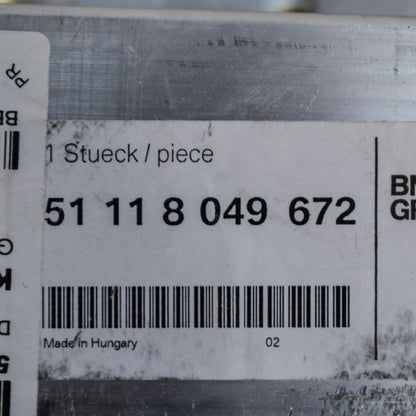 NEW BMW 5 F10 M5 FRONT RIGHT LOWER DEFORMATION ELEMENT 51118049672 ORIGINAL