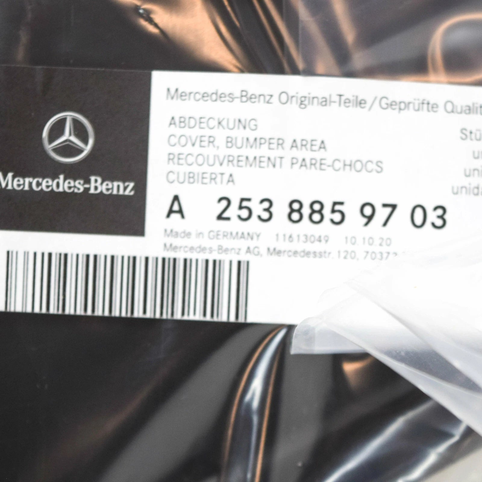 NEW MERCEDES-BENZ GLC X253 FRONT RIGHT BUMPER SIDE TRIM A2538859903