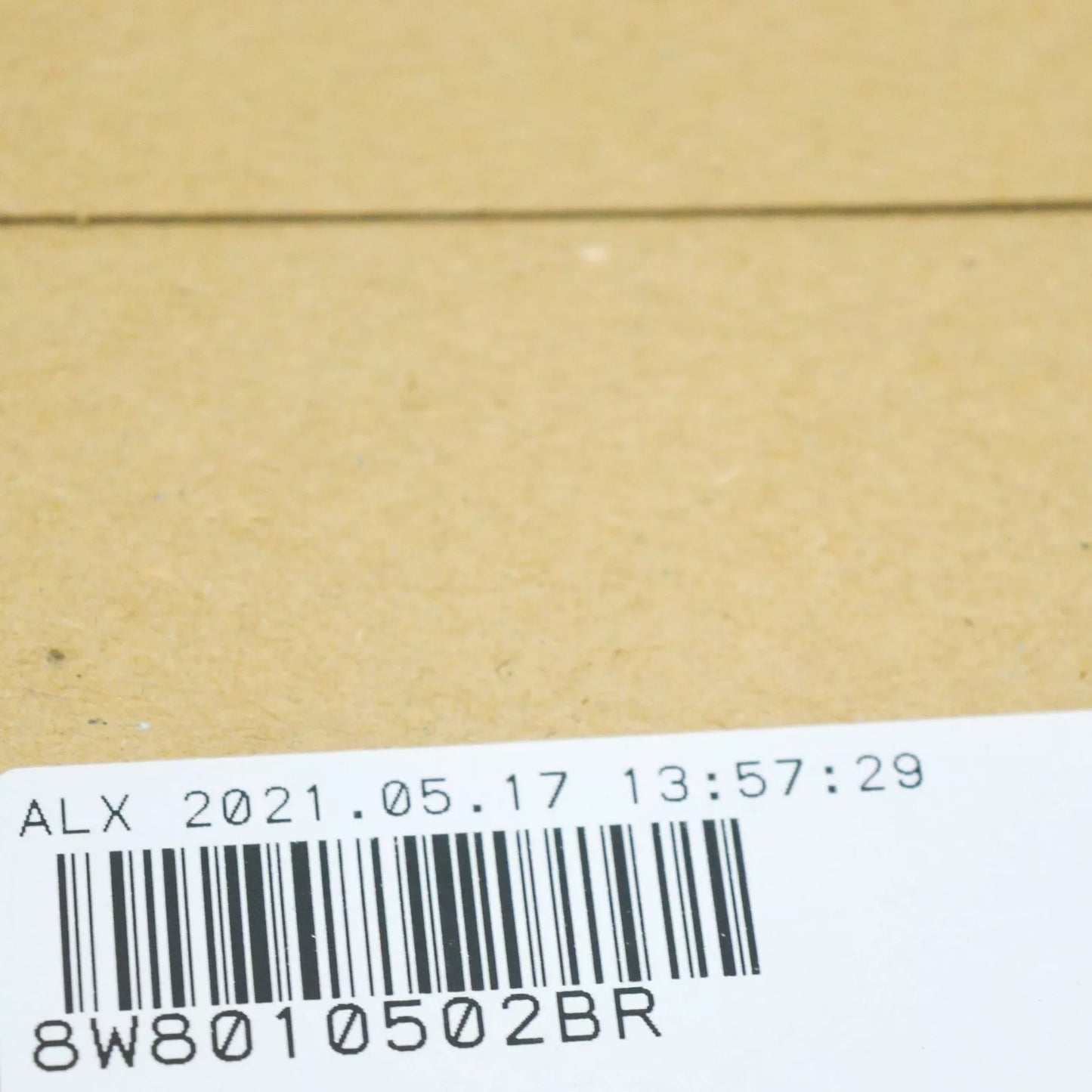 NEW AUDI A5 8W6 TYRE PRESSURE DATA PLATE STICKER 8W8010502BR ORIGINAL