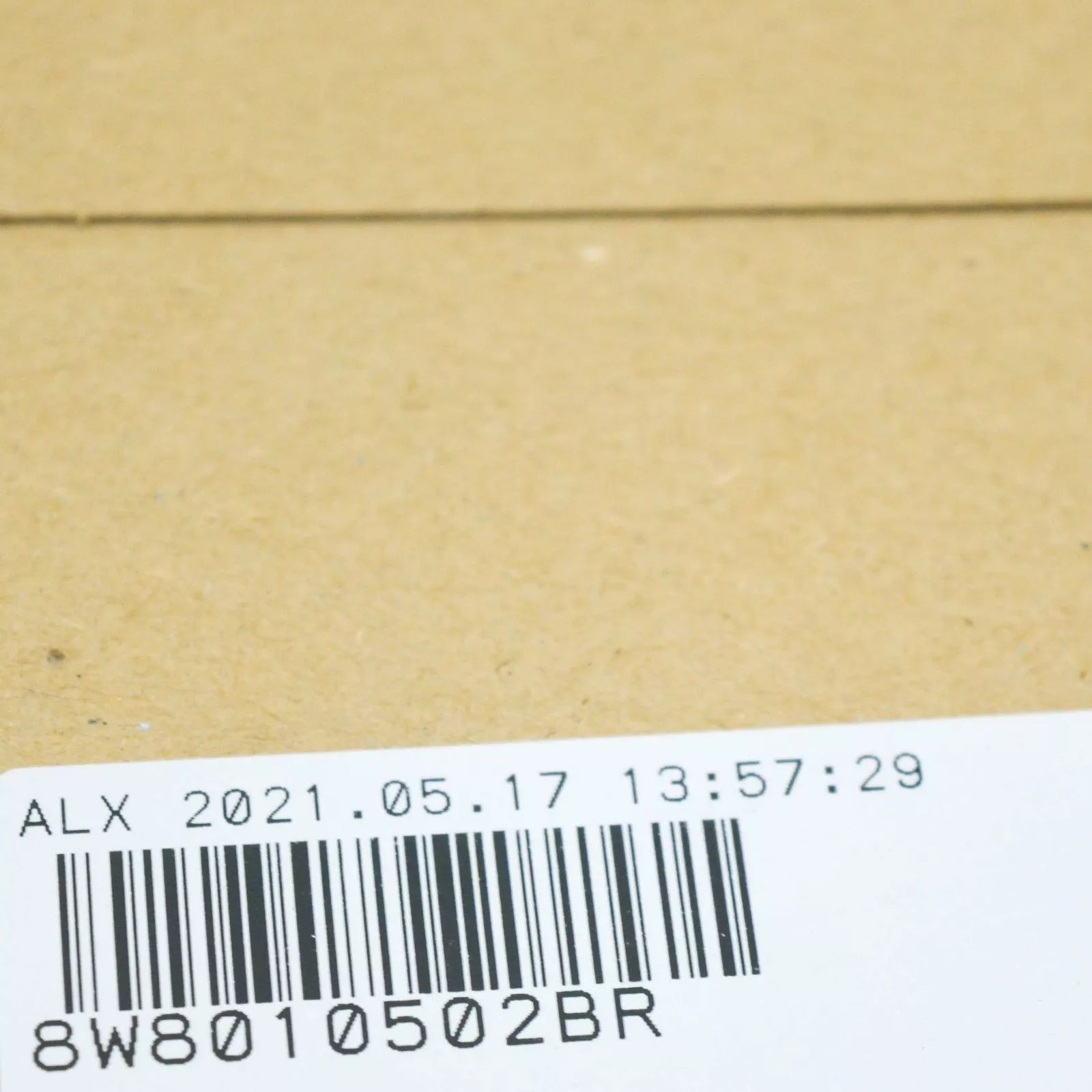 NEW AUDI A5 8W6 TYRE PRESSURE DATA PLATE STICKER 8W8010502BR ORIGINAL