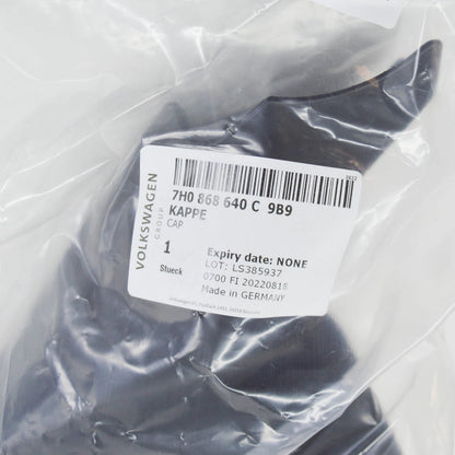 NEW VW TRANSPORTER T6 SLIDING DOOR ROLLER COVER RIGHT 7H0868640C9B9 ORIGINAL