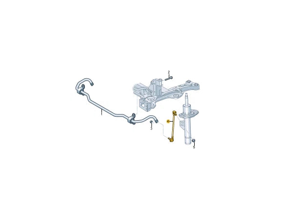 NEW VOLKSWAGEN ID.3 E11 ANTI ROLL BAR COUPLING TIE ROD 1EA411315C