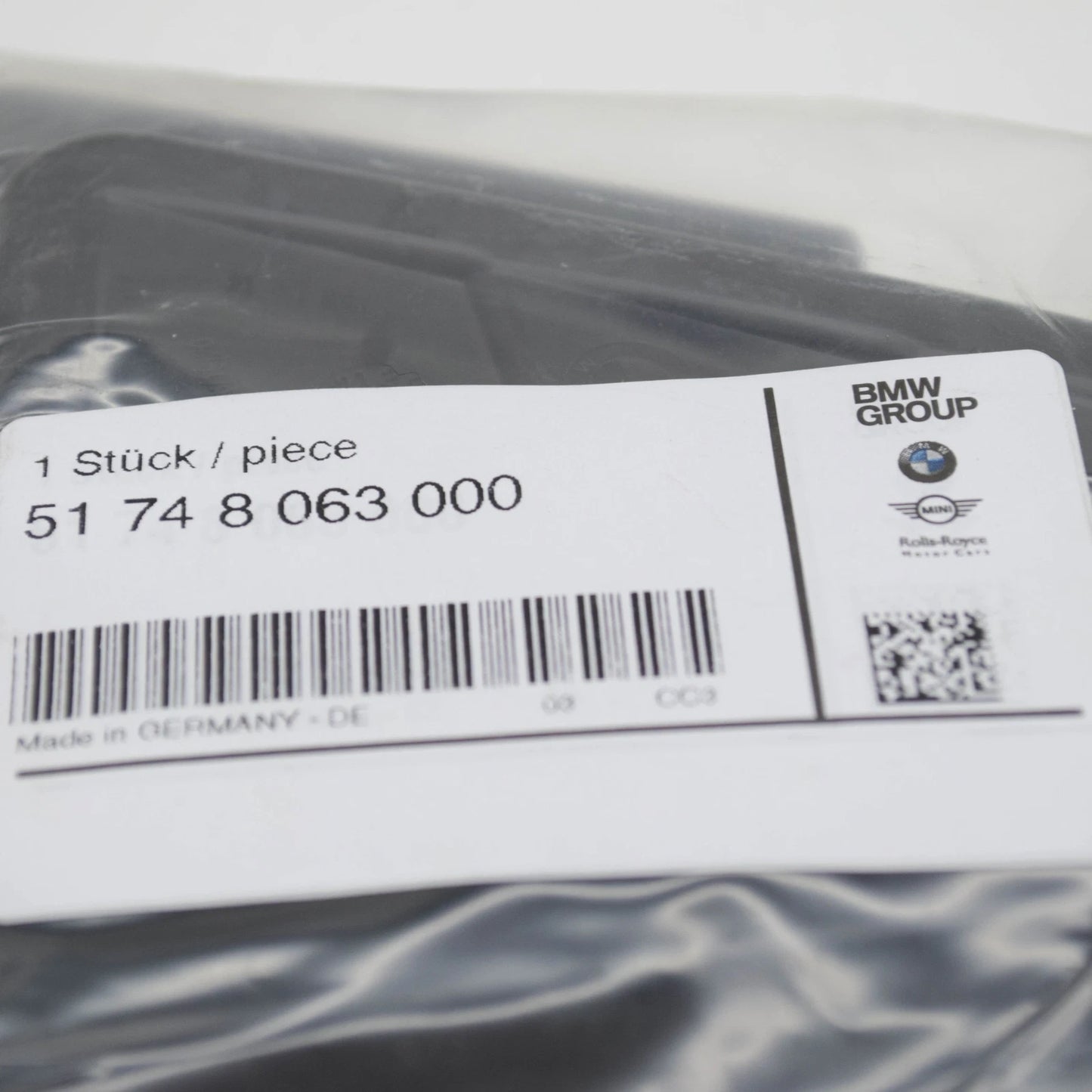 NEW BMW X1 F48 M SPORT FRONT BUMPER RIGHT CENTER GRILL CORNER 8063000 ORIGINAL