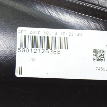 NEW VW GOLF MK7 5G ADDITIONAL COOLANT RADIATOR LEFT AIR DUCT 5G0121283BB