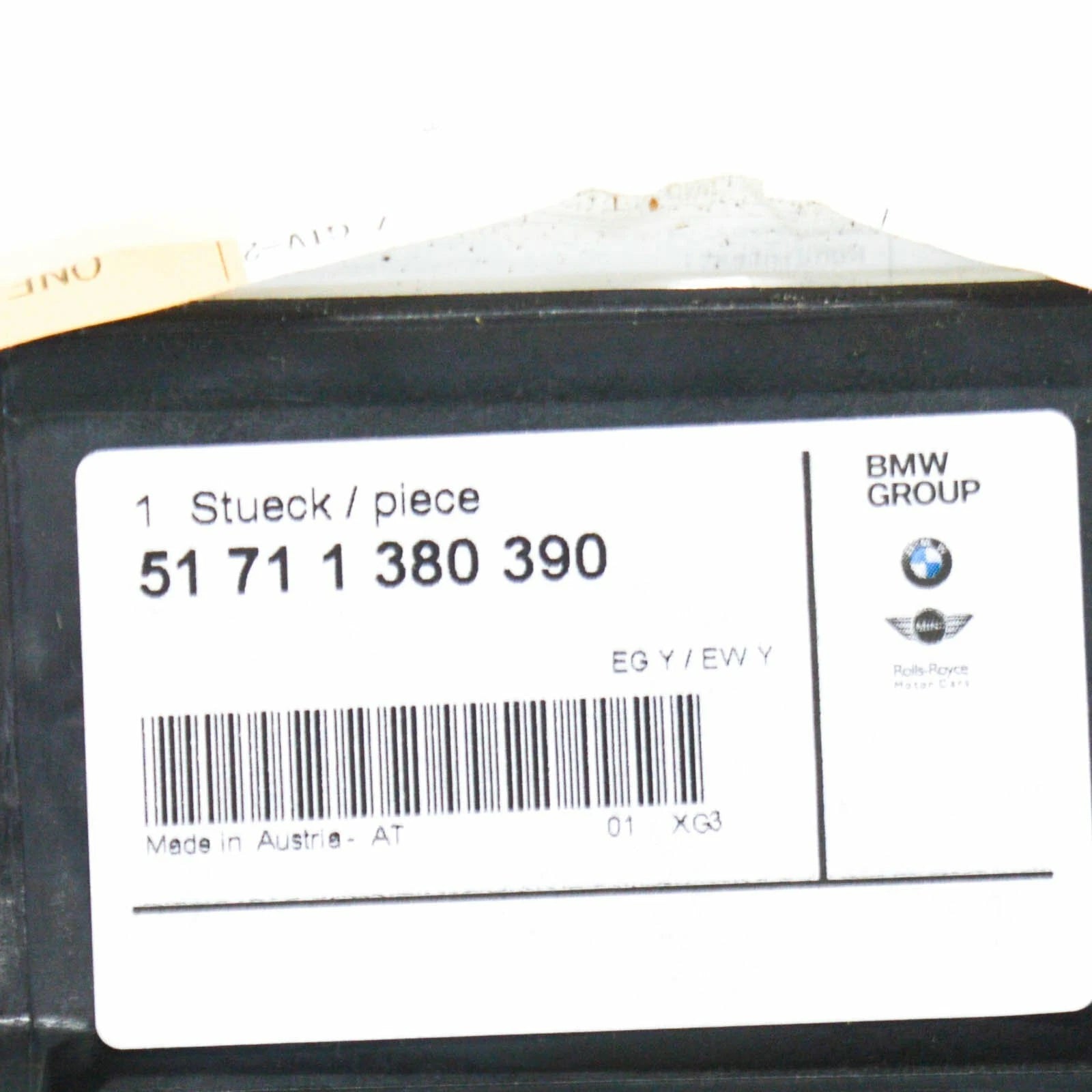 NEW BMW 3 E30 ENGINE WIRING HARNESS SUPPORT 51711380390 ORIGINAL