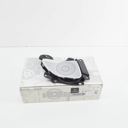 NEW MB S W222 FRONT LEFT DOOR LOUDSPEAKER COVER GRILLE A22282015122A77 ORIGINAL