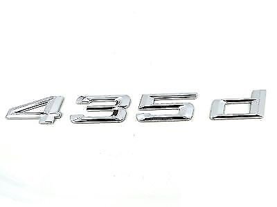 new bmw f32 f33 f36 trunk lid 430d emblem badge logo sign 7356332 51147356332