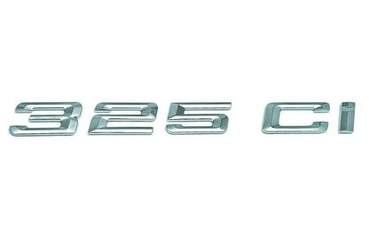 new bmw e46 trunk lid chrome 325ci emblem badge logo sign 7025253 51147025253