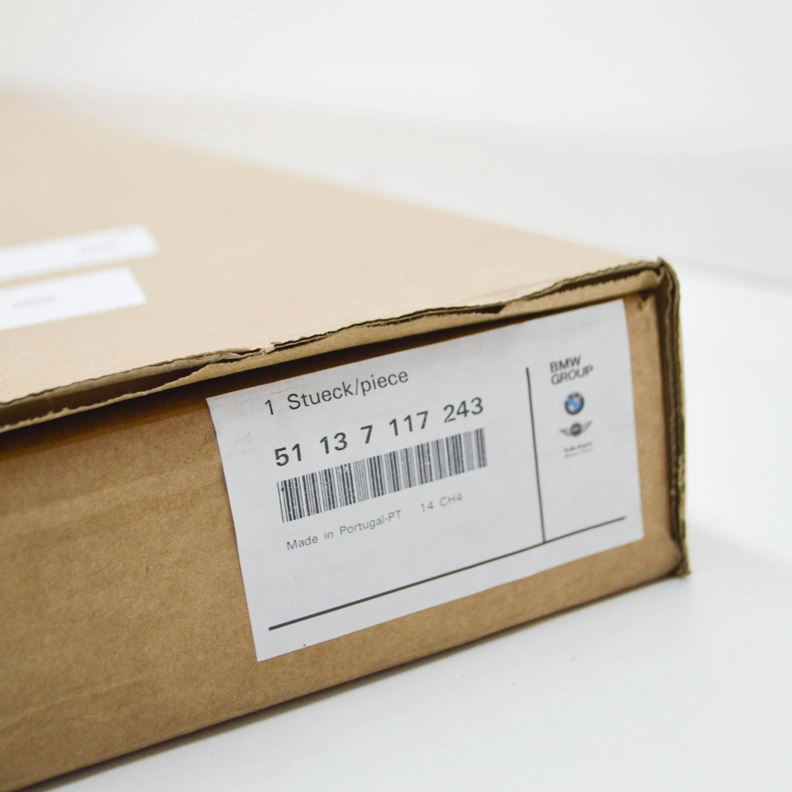NEW BMW 3 E90 LEFT UPPER WINDOW TRIM STRIP 7117243 51137117243 ORIGINAL