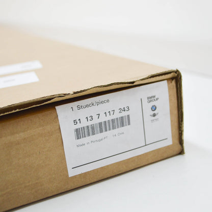 NEW BMW 3 E90 LEFT UPPER WINDOW TRIM STRIP 7117243 51137117243 ORIGINAL