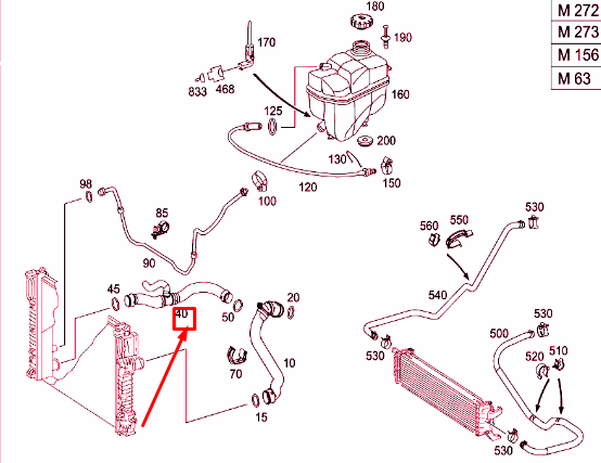 new mercedes-benz e-class w211 hoses a2115018182 2005 10904613 original