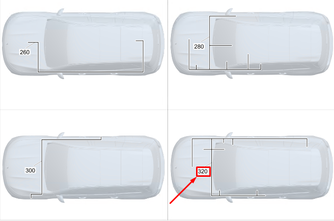 new mercedes-benz gls x167 high voltage wiring harness a1675407819 original