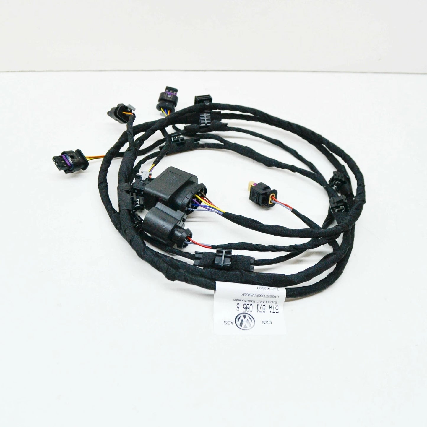 NEW VOLKSWAGEN TOURAN 5T FRONT BUMPER PDC AID WIRING HARNESS 5TA971095S