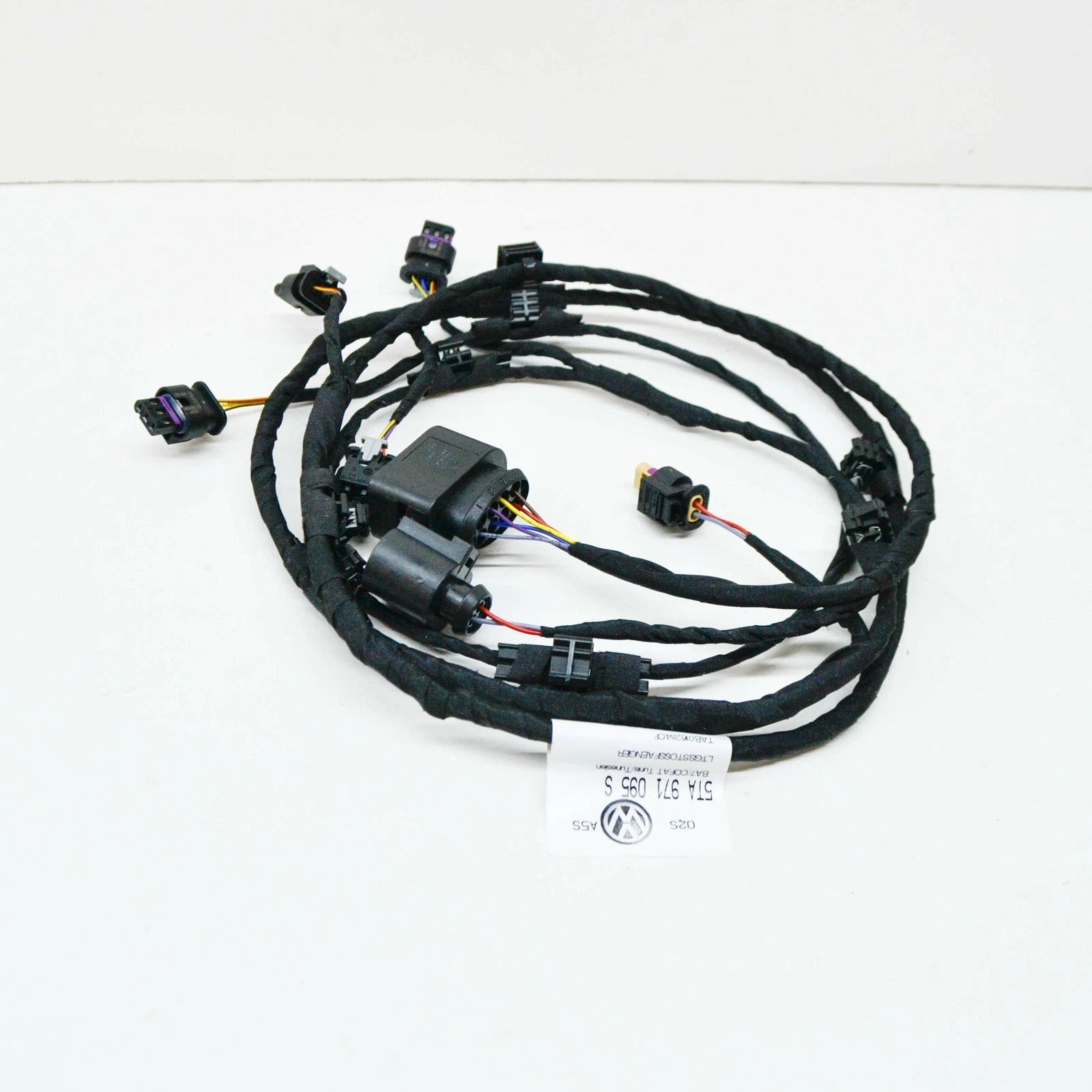 NEW VOLKSWAGEN TOURAN 5T FRONT BUMPER PDC AID WIRING HARNESS 5TA971095S