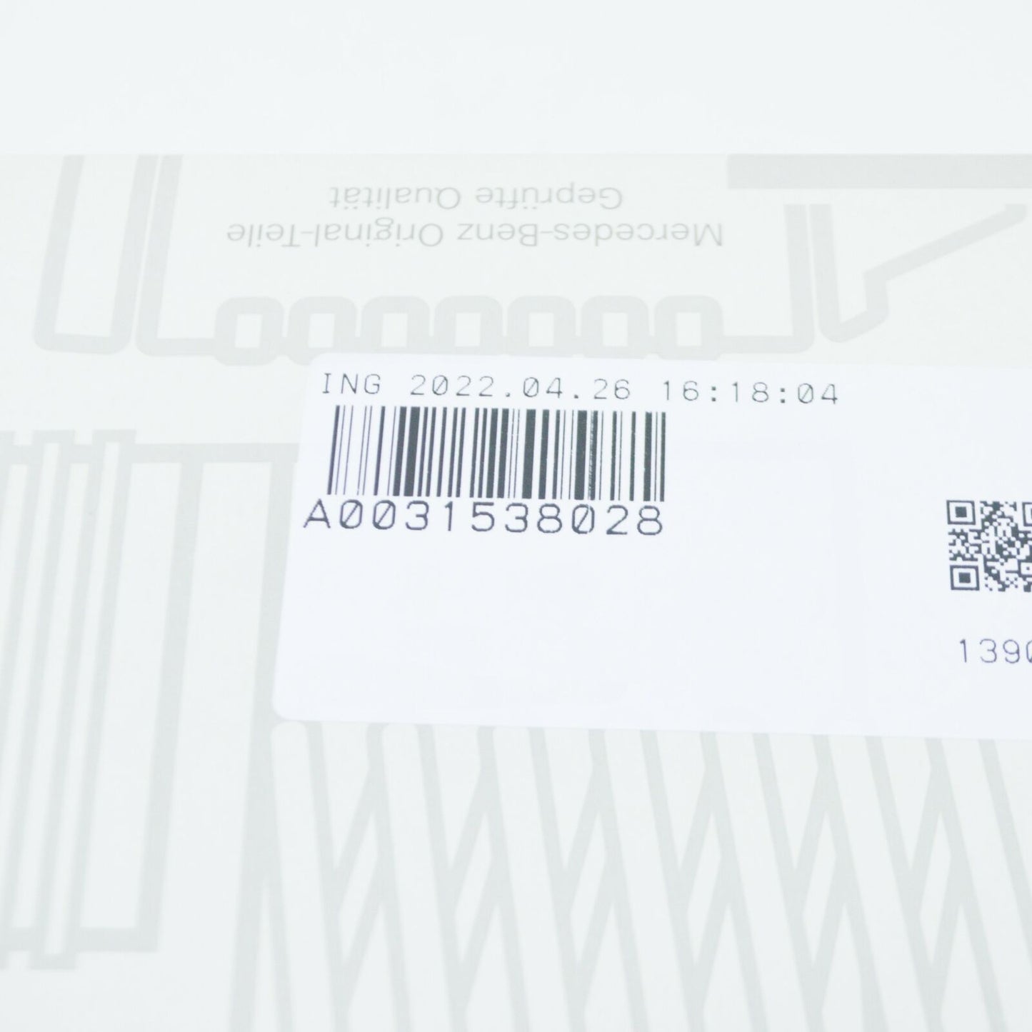 NEW MERCEDES-BENZ C W204 KNOCK SENSOR A0031538028 ORIGINAL