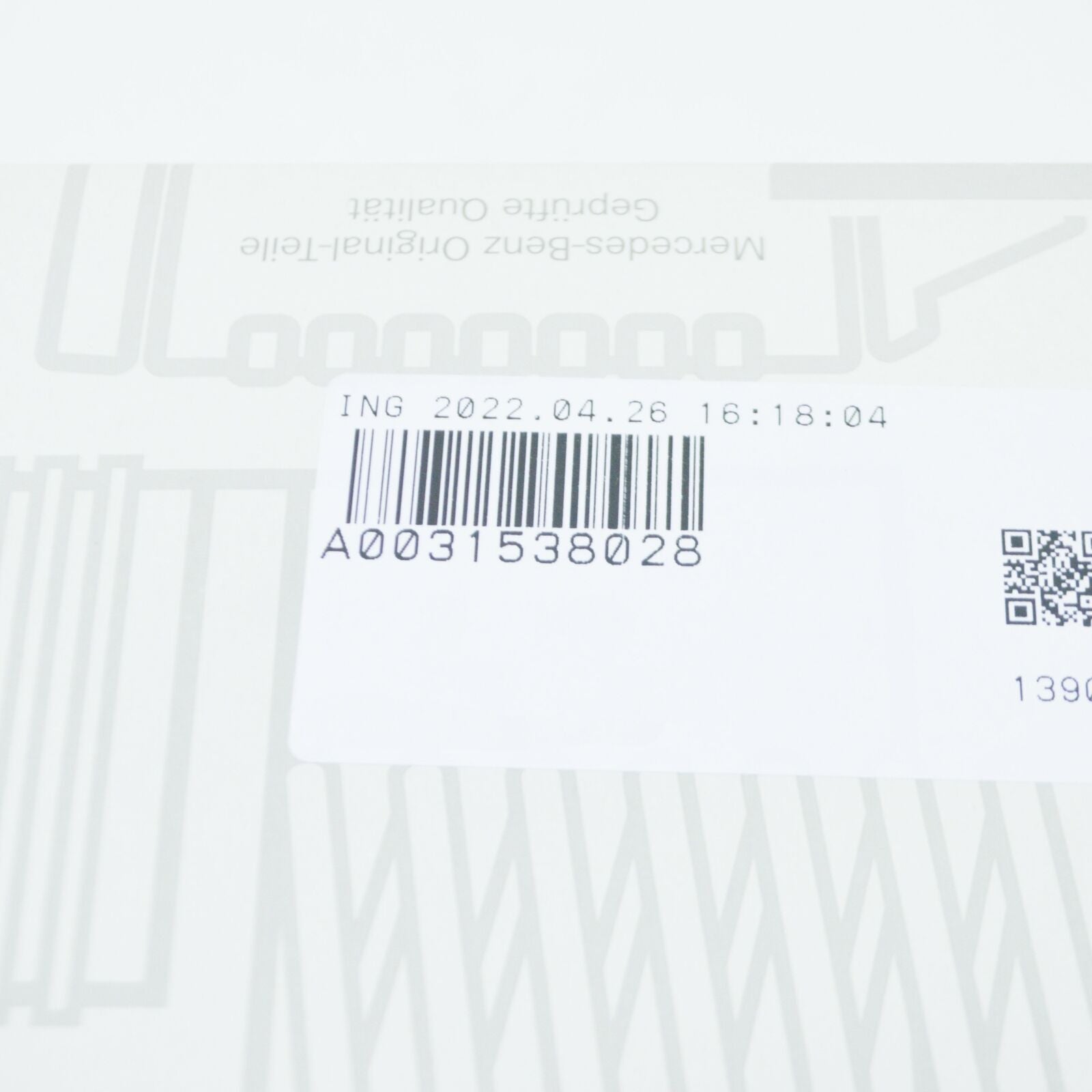 NEW MERCEDES-BENZ C W204 KNOCK SENSOR A0031538028 ORIGINAL