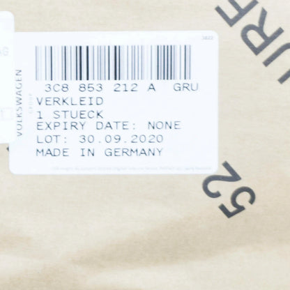 NEW VW CC R-LINE FRONT RIGHT OUTER FOG LIGHT TRIM RING 3C8853212AGRU