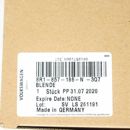 NEW AUDI Q5 8R INSTRUMENT PANEL CENTER SCREEN TRIM LHD 8R1857186N3Q7