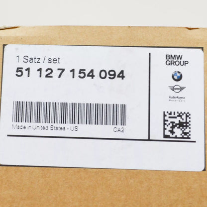 NEW BMW E70 EXHAUST TIP TRIM KIT FOR BUMPER COVER REAR 7154094 51127154094