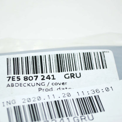 NEW VOLKSWAGEN TRANSPORTER T6 FRONT BUMPER TOW EYE COVER 7E5807241GRU