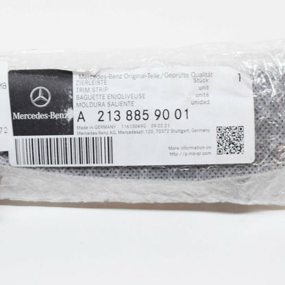 NEW MERCEDES-BENZ E W213 AMG FRONT BUMPER RIGHT TRIM STRIP A2138859001 ORIGINAL