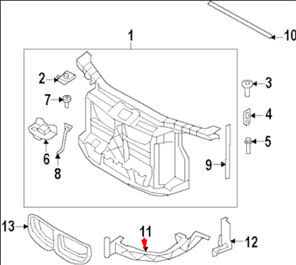 new bmw 1 e88 front left headlight bracket 51117148761 original