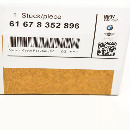 NEW BMW 7 E38 2.8I HEADLIGHT WASHER NOZZLE CHROME RIGHT 61678352896 ORIGINAL