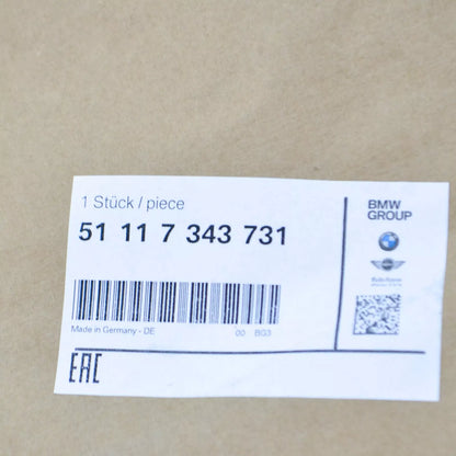 NEW BMW 2 F22 LEFT FOG LIGHT CLOSED GRILLE SPORT 51117343731 2015 ORIGINAL