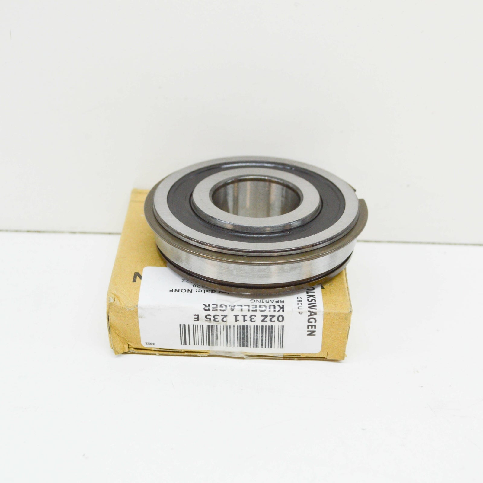NEW VOLKSWAGEN TRANSPORTER T5 GEARBOX GROOVED BALL BEARING 02Z311235E ORIGINAL