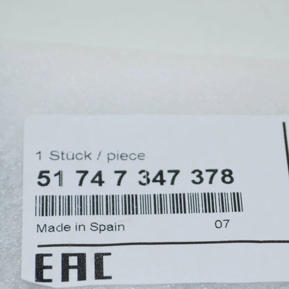 NEW BMW 7 G11 RIGHT WING FENDER AIR VENT 51747347378 7347378 2016 ORIGINAL